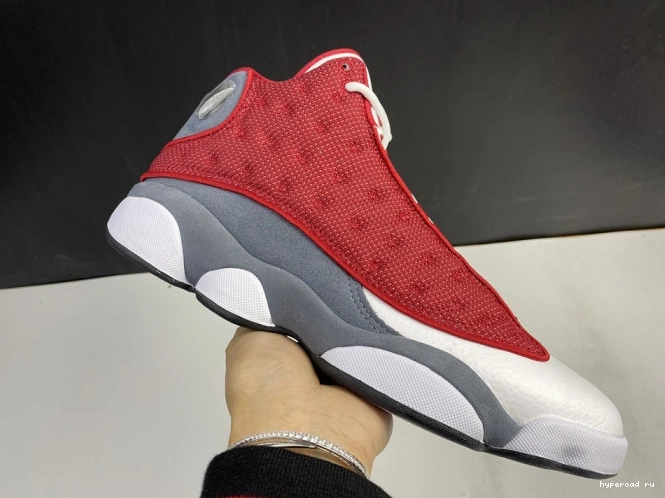 Flint Grey 13 Jordan Air 414571-600 Retro Red Gym 0604